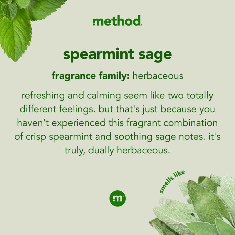 Method Spearmint Sage Scent Stain and Odor Remover 20 oz Spray