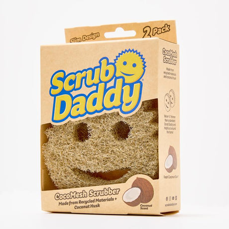 SPONGE NON-SCRATCH BROWN