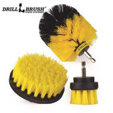 Drillbrush 4 in. W Medium Bristle Metal Handle Drill Brush Set