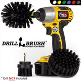 Drillbrush 4 in. W Ultra Bristle Metal Handle Drill Brush Set