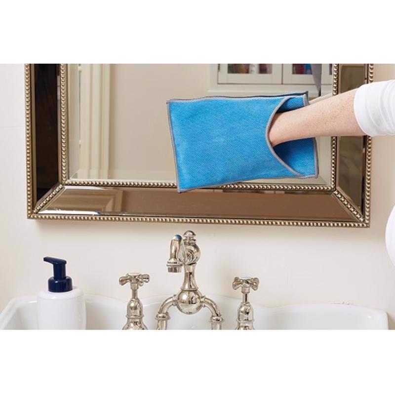 Handee Pockets Microfiber Cleaning Cloth 6.25 in. W X 9.75 in. L 2 pk
