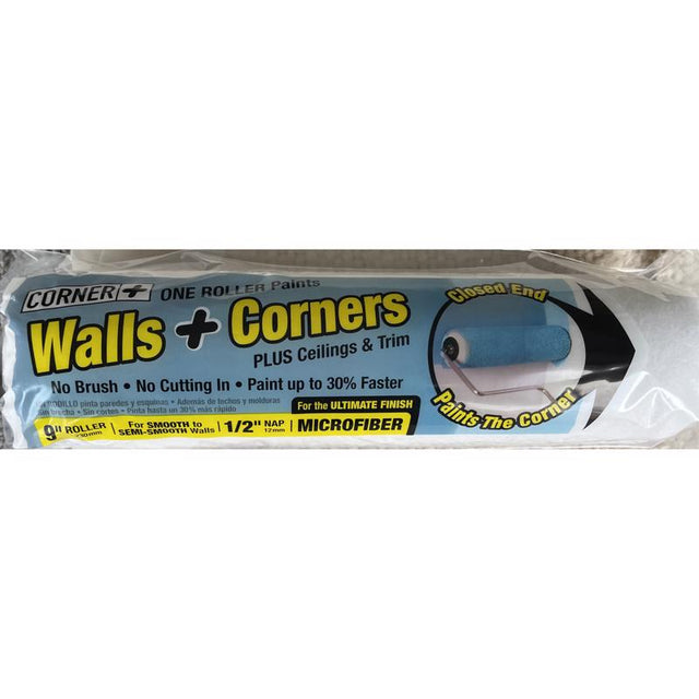 CRNR/RLLR CVR WHT 9X1/2"