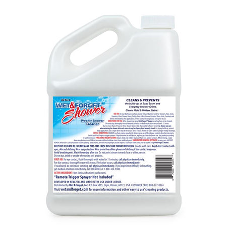 Wet & Forget Vanilla Scent Shower Cleaner 1 gal Liquid