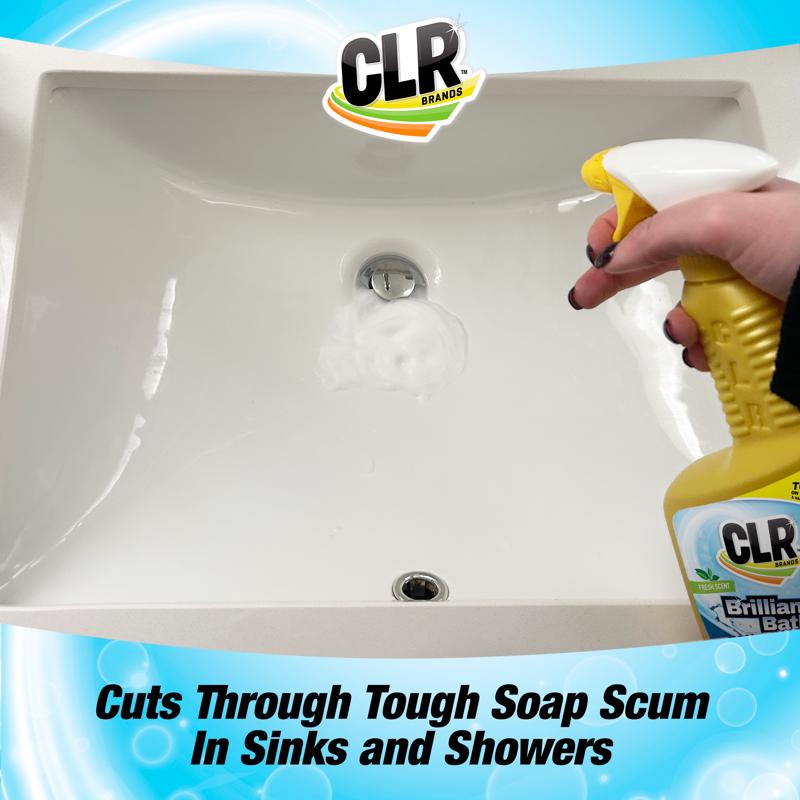 CLR Brilliant Bath Lavender Scent Foaming Cleaner 26 oz Liquid