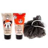 Mad Beauty Disney Multicolored Mickey Mouse Bath and Body Stocking Gift Set 3 pc