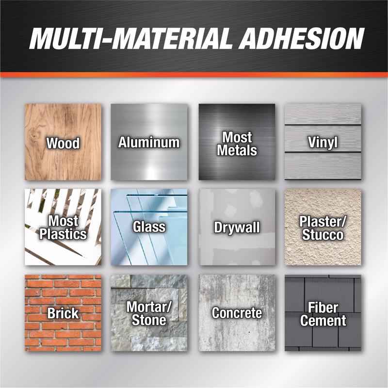 DAP Alex Ultra White Elastomeric Acrylic Latex All Purpose Waterproof Sealant 10.1 oz