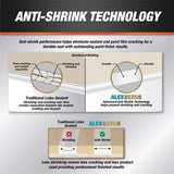 DAP Alex Ultra White Elastomeric Acrylic Latex All Purpose Waterproof Sealant 10.1 oz