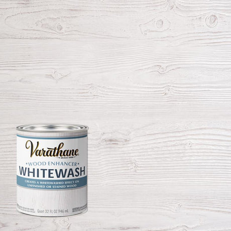 Varathane Whitewash Oil-Based Urethane Modified Alkyd Wood Grain Enhancer 1 qt