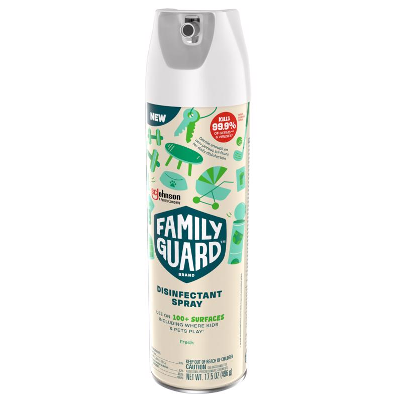 Family Guard Fresh Scent Disinfectant Spray 17.5 oz 1 pk