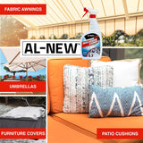 AL-NEW Patio Cushion Cleaner 32 oz Liquid