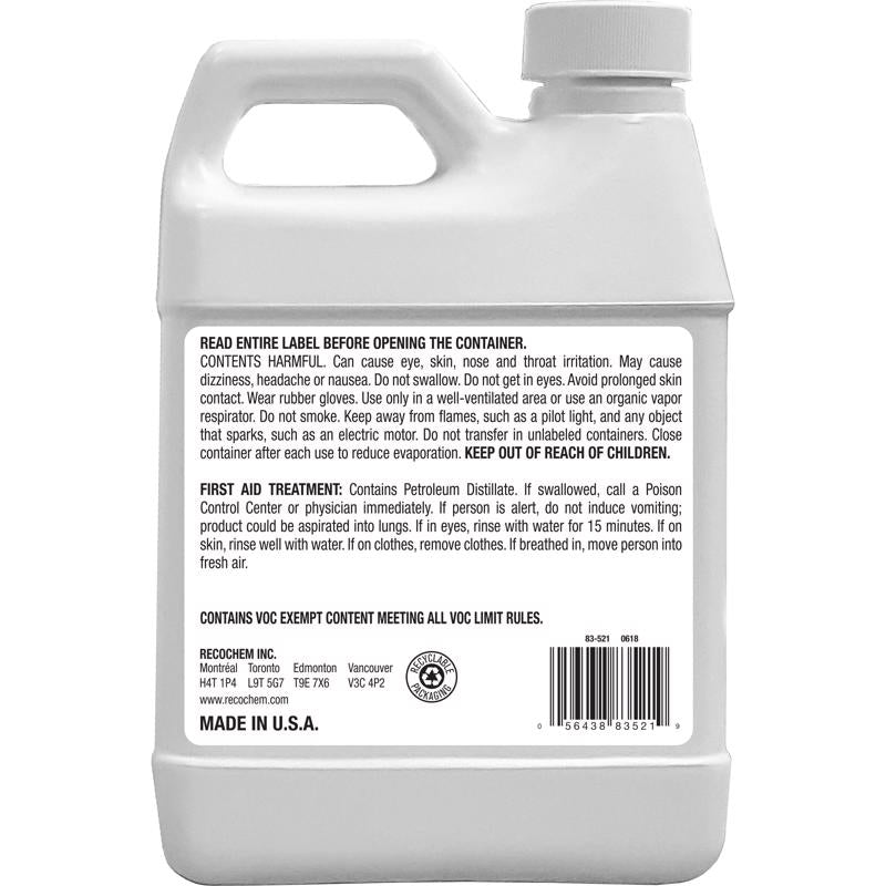 Recordsol Mineral Spirits Paint Thinner 1 qt