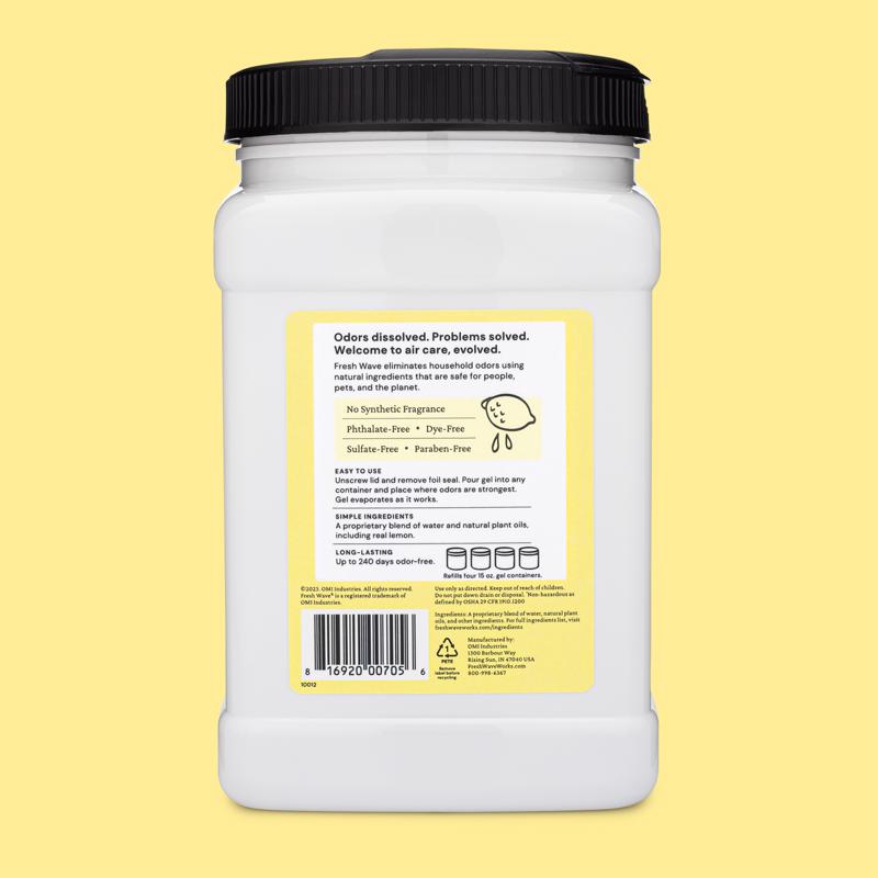 Fresh Wave Lemon Scent Odor Removing 63 oz Gel 1 pk