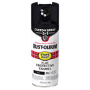 Rust-Oleum Stops Rust Custom Spray 5-in-1 Flat Black Spray Paint 12 oz