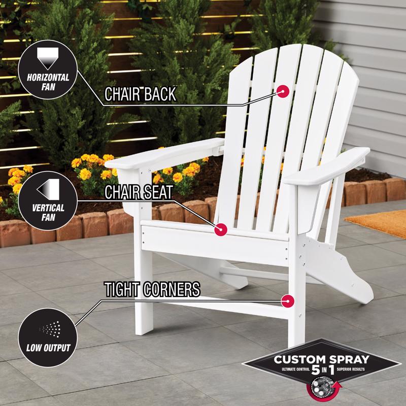 Rust-Oleum Stops Rust Custom Spray 5-in-1 Flat White Spray Paint 12 oz