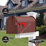 Rust-Oleum Stops Rust Custom Spray 5-in-1 Flat Brown Spray Paint 12 oz