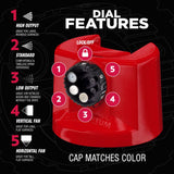 Rust-Oleum Stops Rust Custom Spray 5-in-1 Gloss Sunrise Red Spray Paint 12 oz