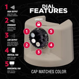 Rust-Oleum Stops Rust Custom Spray 5-in-1 Satin Driftwood Spray Paint 12 oz