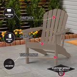 Rust-Oleum Stops Rust Custom Spray 5-in-1 Satin Driftwood Spray Paint 12 oz