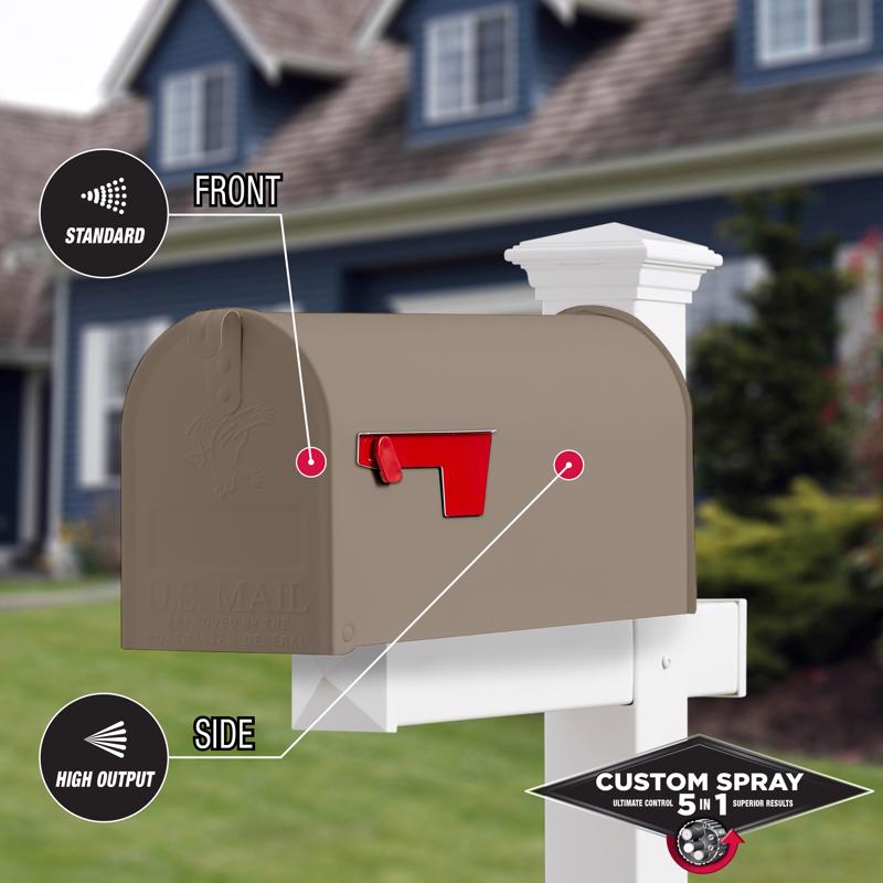 Rust-Oleum Stops Rust Custom Spray 5-in-1 Satin Driftwood Spray Paint 12 oz