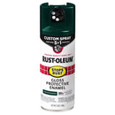 Rust-Oleum Stops Rust Custom Spray 5-in-1 Gloss Dark Hunter Green Spray Paint 12 oz