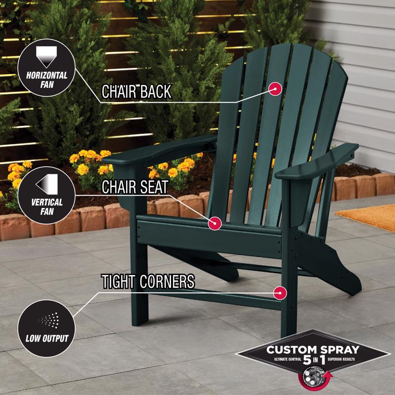 Rust-Oleum Stops Rust Custom Spray 5-in-1 Gloss Dark Hunter Green Spray Paint 12 oz