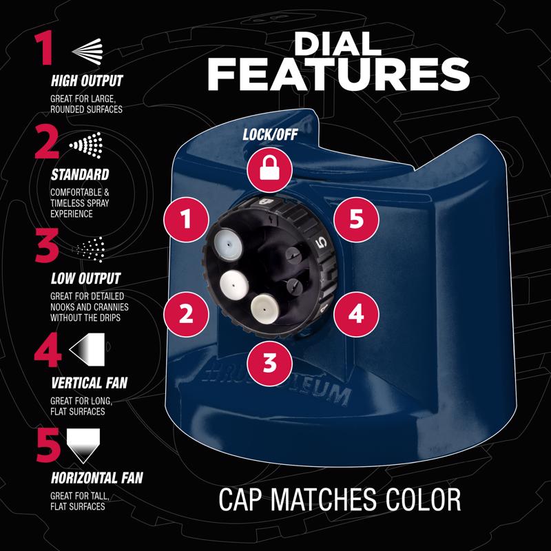 Rust-Oleum Stops Rust Custom Spray 5-in-1 Gloss Navy Blue Spray Paint 12 oz