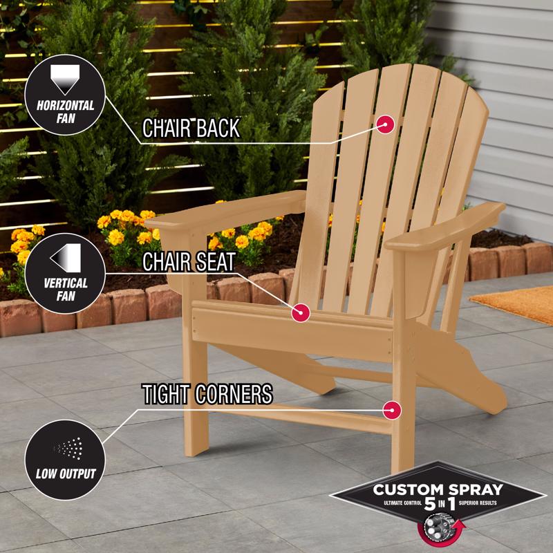 Rust-Oleum Stops Rust Custom Spray 5-in-1 Gloss Sand Spray Paint 12 oz