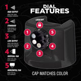 Rust-Oleum Stops Rust Custom Spray 5-in-1 Semi-Gloss Black Spray Paint 12 oz