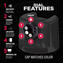 Rust-Oleum Stops Rust Custom Spray 5-in-1 Semi-Gloss Black Spray Paint 12 oz