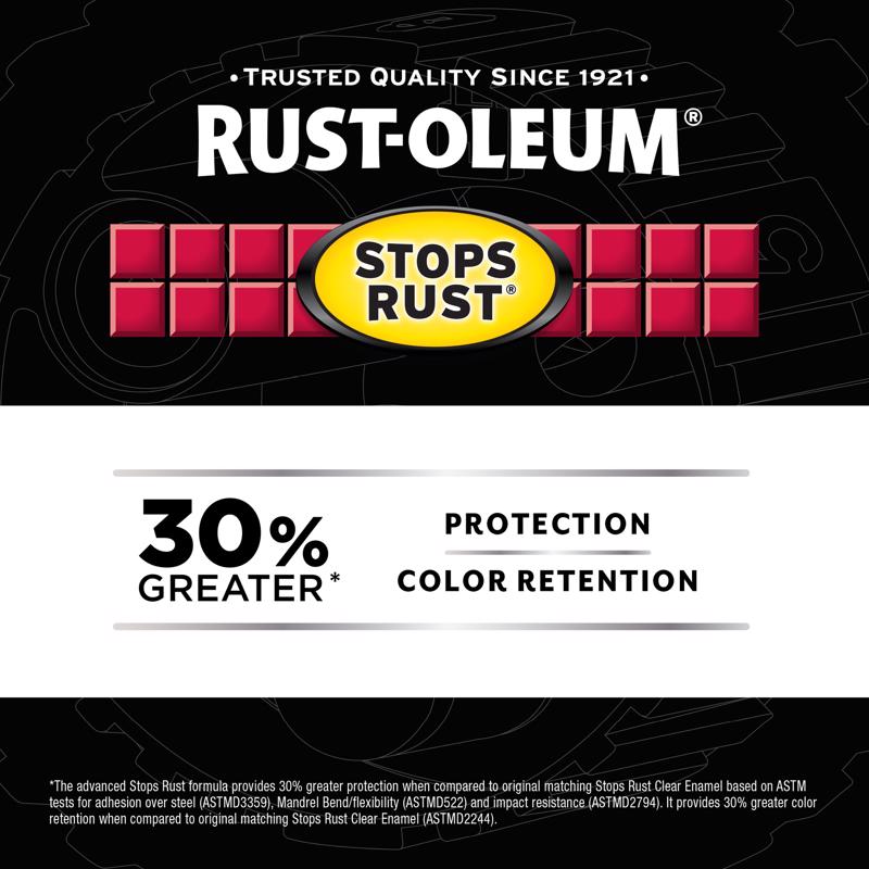 Rust-Oleum Stops Rust Custom Spray 5-in-1 Gloss Clear Spray Paint 12 oz