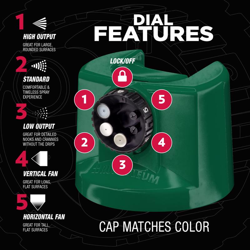 Rust-Oleum Stops Rust Custom Spray 5-in-1 Gloss Hunter Green Spray Paint 12 oz