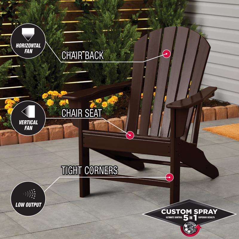 Rust-Oleum Stops Rust Custom Spray 5-in-1 Gloss Leather Brown Spray Paint 12 oz