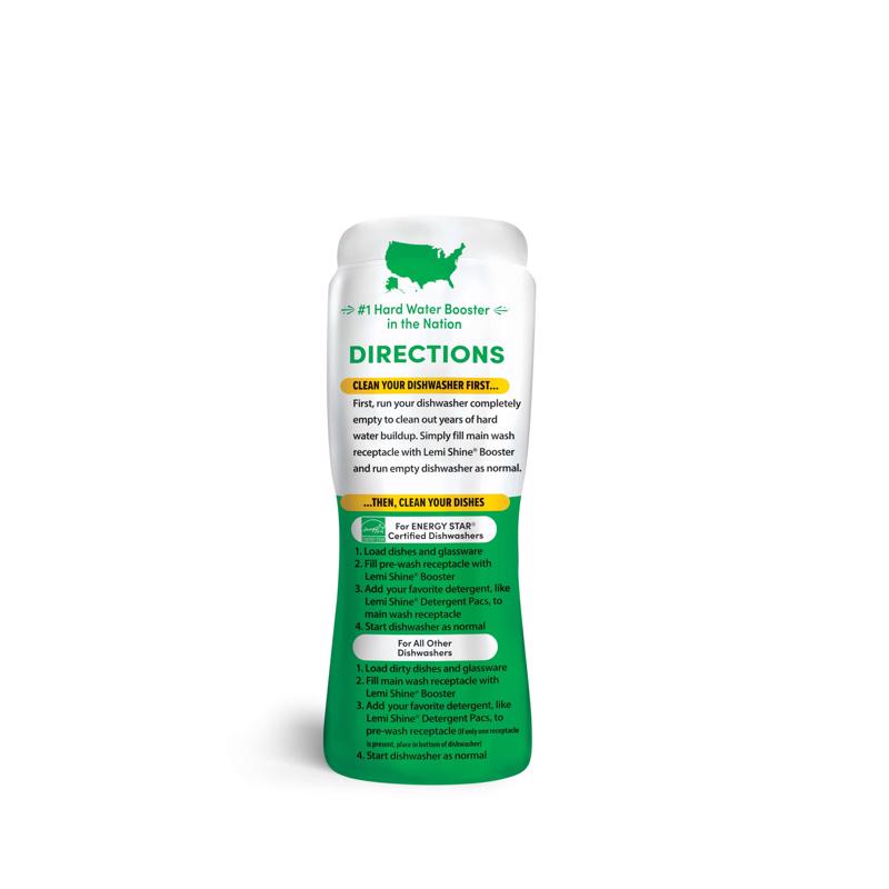 Lemi Shine Citrus Scent Powder Dishwasher Booster 10 oz 1 pk