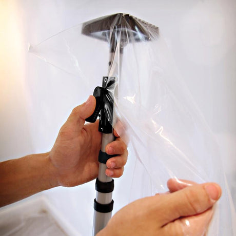 Trimaco E-Z Up 12 ft. L Black/Silver Steel Dust Containment Pole