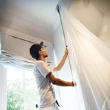 Trimaco E-Z Up 12 ft. L Black/Silver Steel Dust Containment Pole