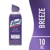 Lysol Light Breeze Scent Air Sanitizer 10 oz 1 pk