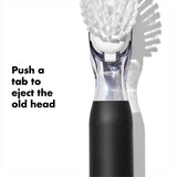 OXO Good Grips 1 in. W Soft/Medium Bristle Plastic Handle Dish Brush Refill