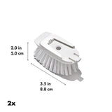 OXO Good Grips 1 in. W Soft/Medium Bristle Plastic Handle Dish Brush Refill