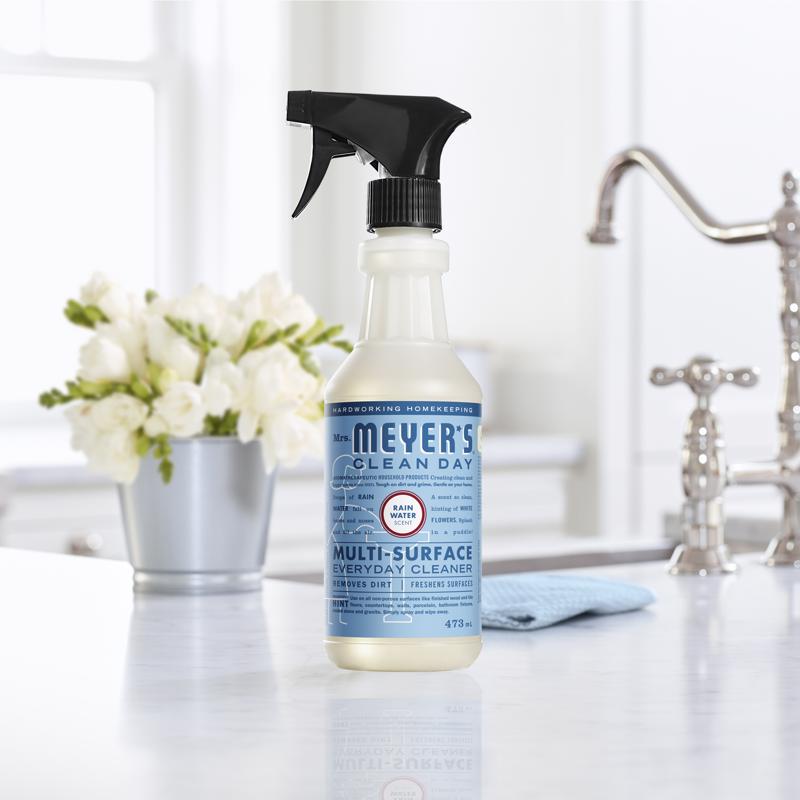 Mrs. Meyer's Clean Day Rain Scent Multi-Surface Cleaner Liquid Spray 16 oz