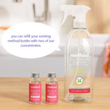 Method Pink Grapefruit Scent Concentrated All Purpose Cleaner Refill Liquid 1 oz