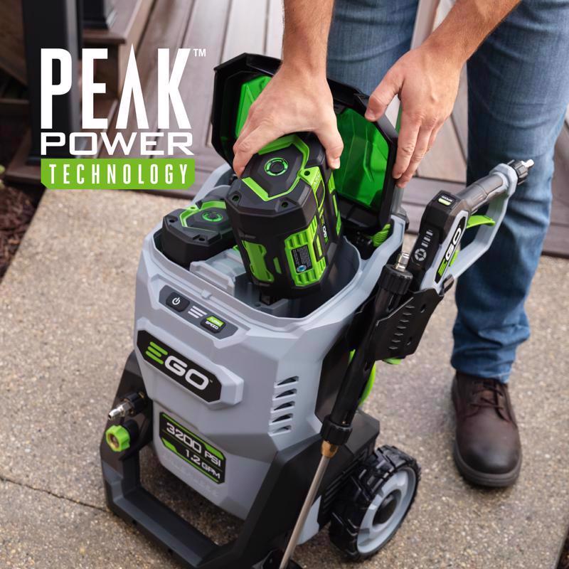 EGO Power+ HPW3204 3200 psi Battery 2 gpm Pressure Washer