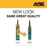 APOC Black Asphalt Roof Cement 10 oz