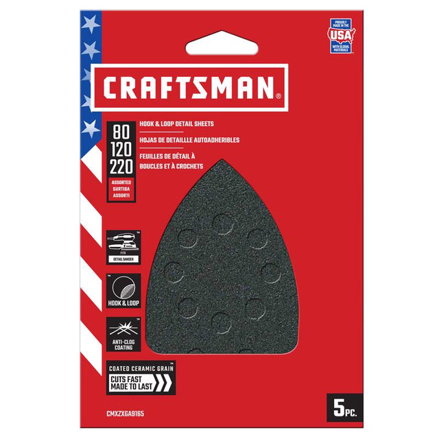 CM DETAIL SANDPAPER 5PK