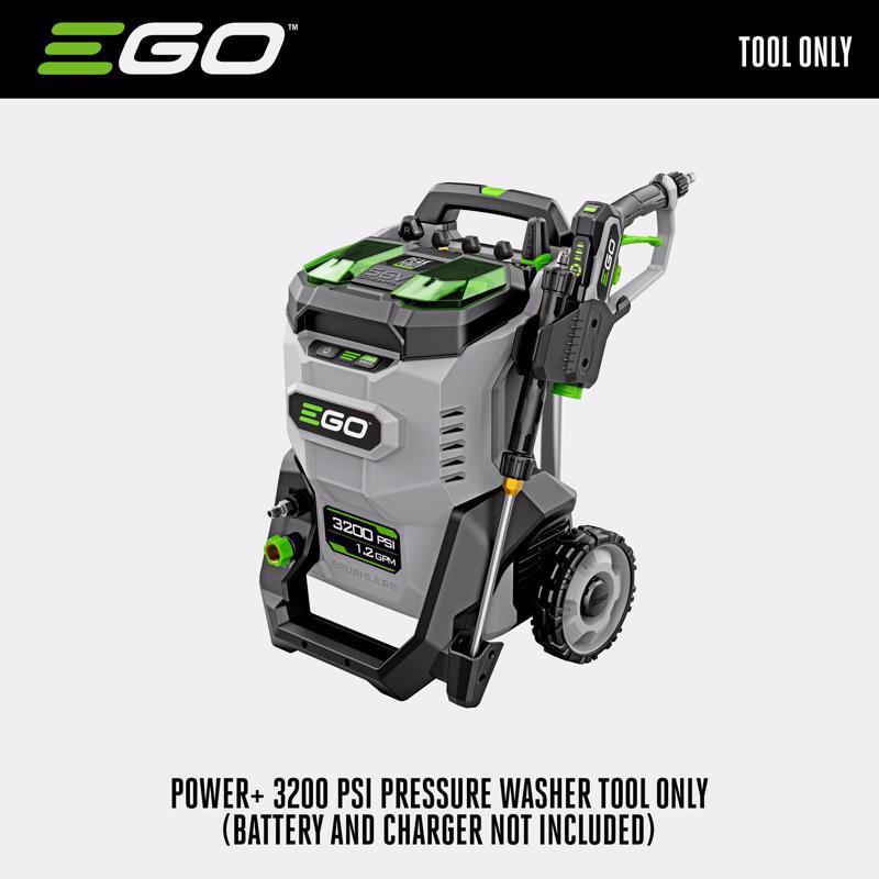 EGO Power+ HPW3200 3200 psi Battery 2 gpm Pressure Washer