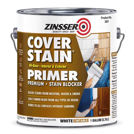 Zinsser Cover Stain White Oil-Based Alkyd Primer and Sealer 1 gal