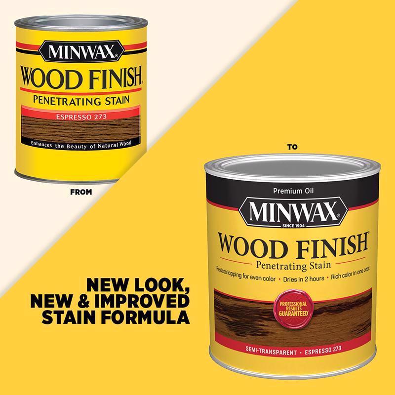 Minwax Wood Finish Semi-Transparent Red Oak Oil-Based Penetrating Wood Stain 0.5 pt