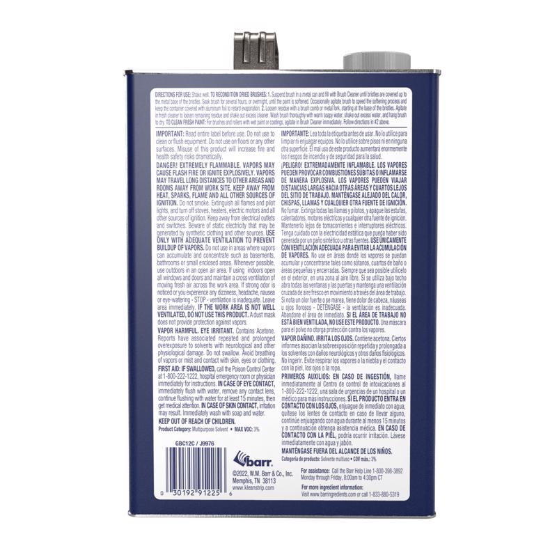 Klean Strip Latex-Oil Brush Cleaner 1 gal