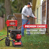 Craftsman (49-State) CMXGWFN061325 CRX 3200 psi Gas 2.4 gpm Pressure Washer