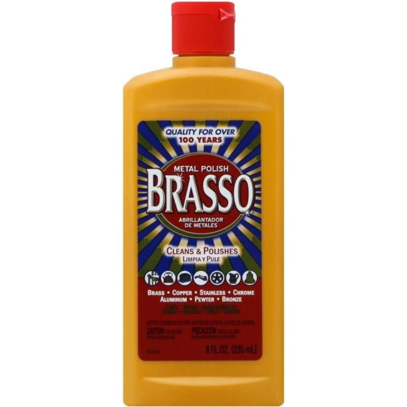 POLISH METAL BRASSO 8 OZ