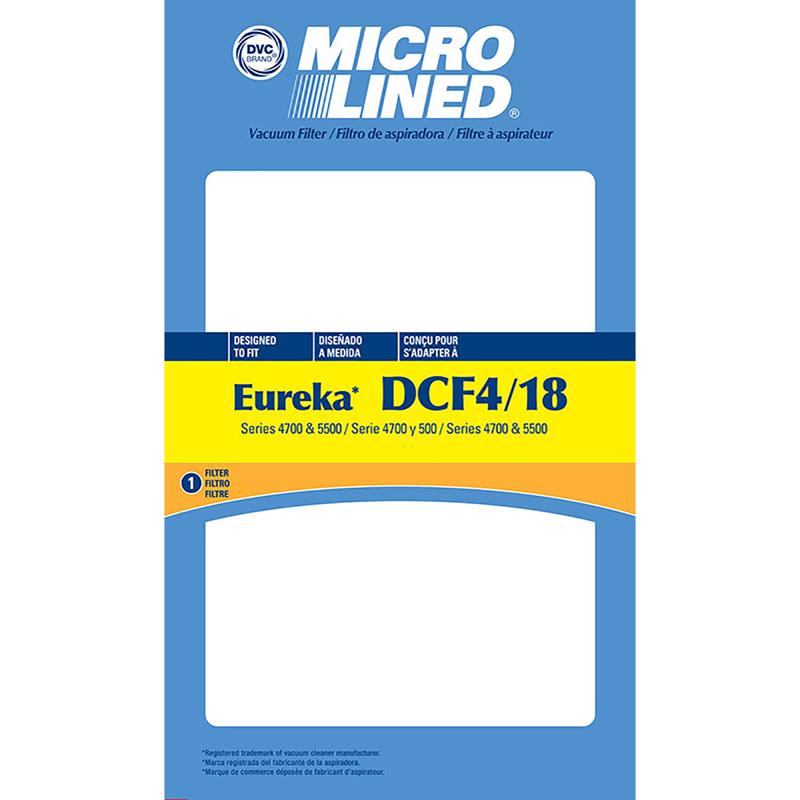 VACUM FLTR EURK DCF-4/18